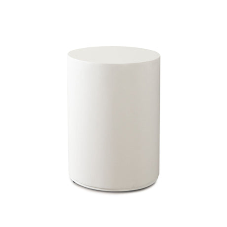 Montage Ivory Cement End Table by Diamond Sofa at Eve Furniture