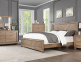 Montana 4-Piece King Set, Sand(King Bed, Nightstand, Dresser and Mirror)