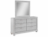 Montana 4-Piece Queen Set(Queen Bed, Nightstand, Dresser and Mirror)