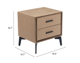 Montana Brown Side Table by Zuomod at Eve Furniture