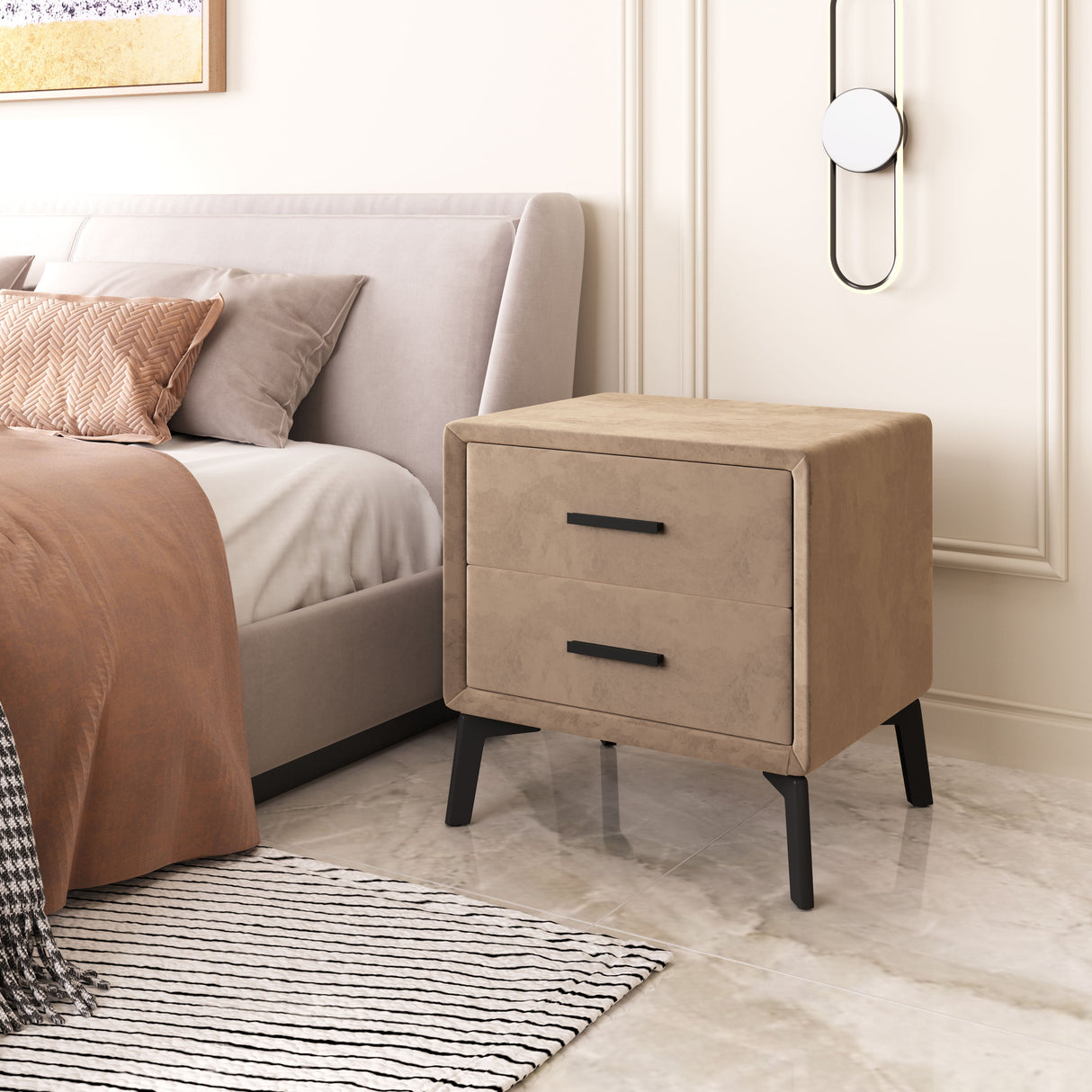 Montana Brown Side Table by Zuomod at Eve Furniture