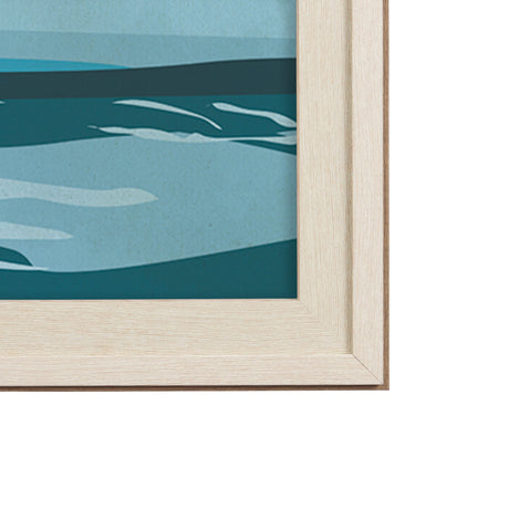 Montana Go USA (XL) by Mercana Studio a Hand Embellished Decograph Framed Art Print under Glass by Mercana at Eve Furniture