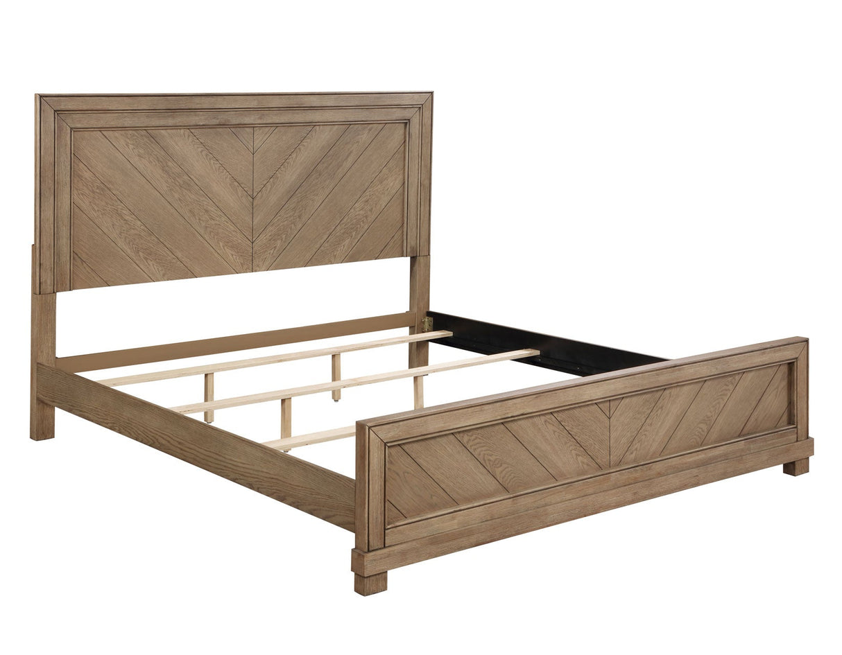 Montana King Bed, Sand