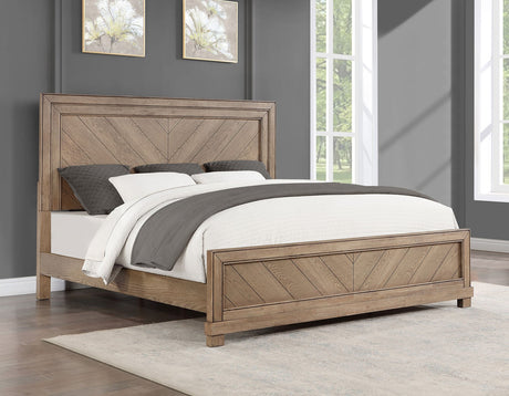 Montana Queen Bed, Sand