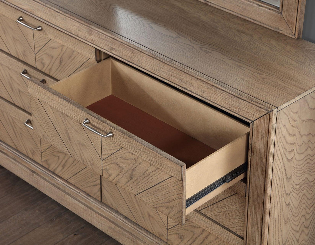 Montana Sand 4-Piece King Bedroom Set by Steve Silver at Eve Furniture