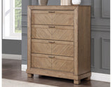 Montana Sand 4-Piece King Bedroom Set by Steve Silver at Eve Furniture