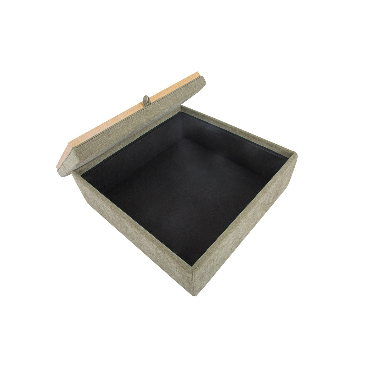 Montana Washed Green Storage Ottoman by MOES at Eve Furniture
