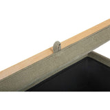 Montana Washed Green Storage Ottoman by Moe's Home at Eve Furniture