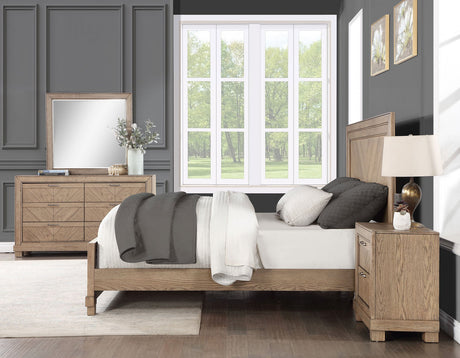Montana Weathered Sand Bedroom Set by Steve Silver at Eve Furniture