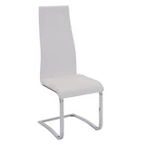 Montclair Black/Chrome High Back Dining Chairs, Set of 4 by Coaster at Eve Furniture