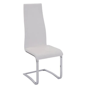 Montclair Black/Chrome High Back Dining Chairs, Set of 4 by Coaster at Eve Furniture