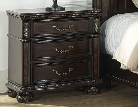 Monte Carlo Cherry Poster Bedroom Set by Steve Silver at Eve Furniture