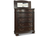 Monte Carlo Cherry Poster Bedroom Set by Steve Silver at Eve Furniture