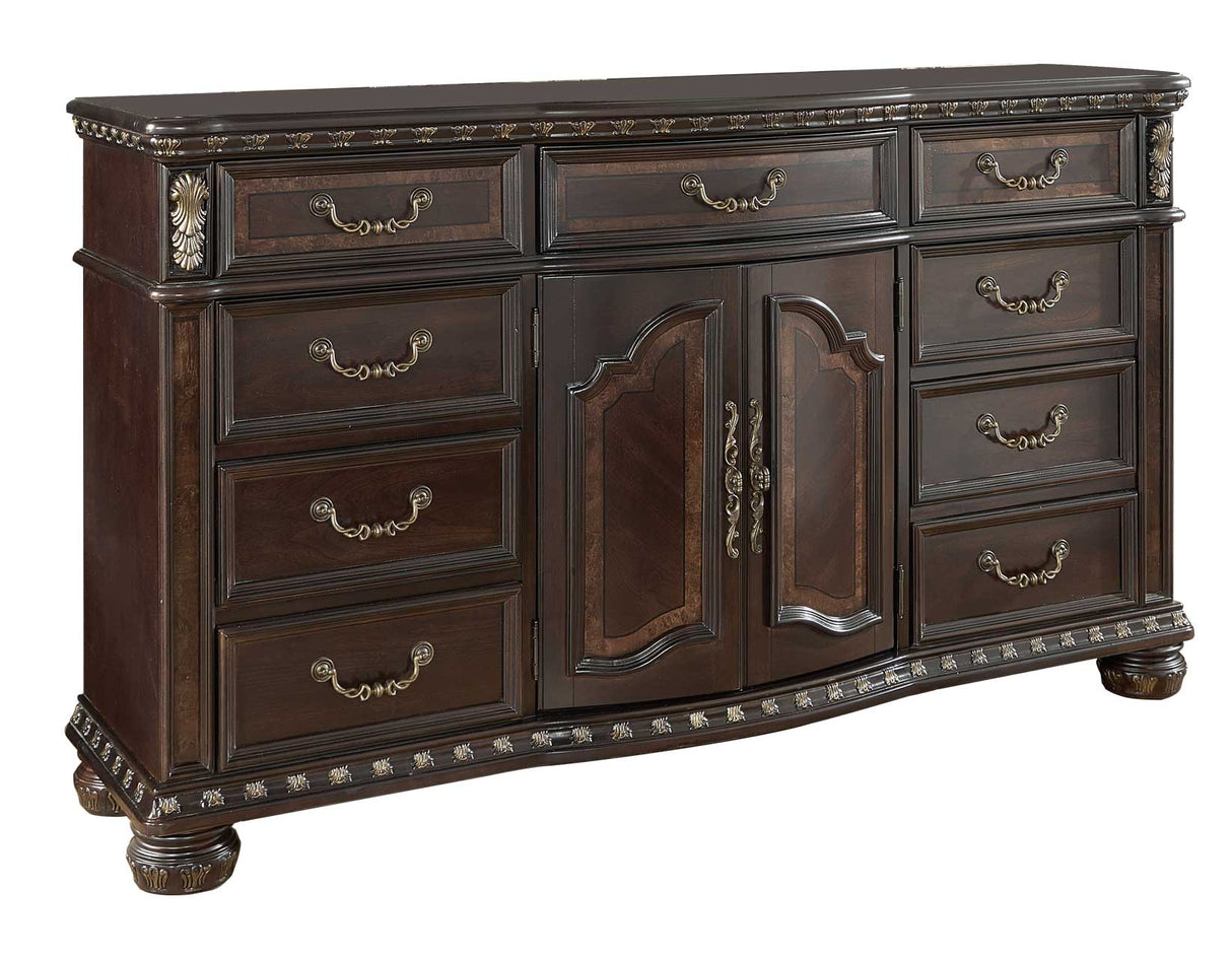 Monte Carlo Cherry Poster Bedroom Set by Steve Silver at Eve Furniture