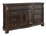 Monte Carlo Cherry Poster Bedroom Set by Steve Silver at Eve Furniture
