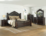 Monte Carlo Cherry Poster Bedroom Set by Steve Silver at Eve Furniture