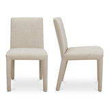 Monte Dining Chair Beige (Set of 2) by MOES at Eve Furniture