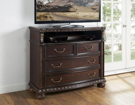 Monte Carlo Media Chest by Steve Silver at Eve Furniture