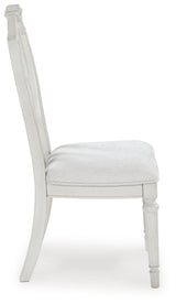 Montelaine Antique White Dining Chair, Set of 2 by Ashley at Eve Furniture
