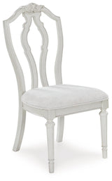 Montelaine Antique White Dining Chair, Set of 2 by Ashley at Eve Furniture