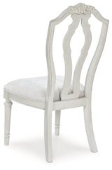 Montelaine Antique White Dining Chair, Set of 2