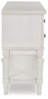Montelaine Antique White Dining Server by Ashley at Eve Furniture