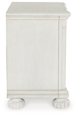 Montelaine Antique White Nightstand