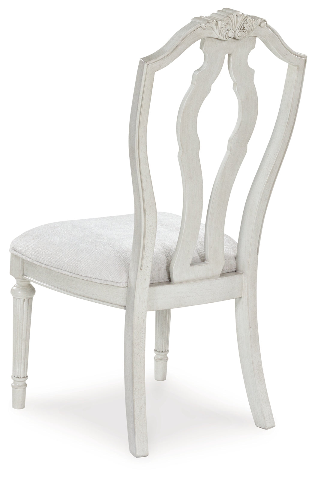 Montelaine Antiqued White Extendable Dining Room Set by Ashley at Eve Furniture