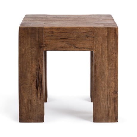 Montera Harvest Mill Square End Table by Classic Home at Eve Furniture