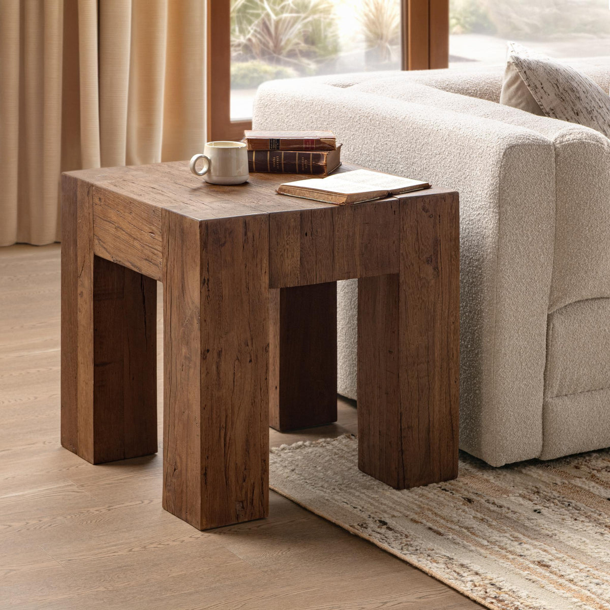Montera Square End Table by Classic Home at Eve Furniture