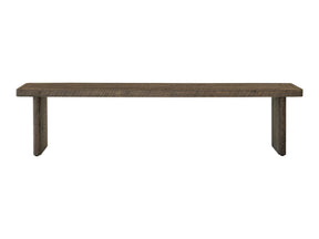 Monterey Aged Brown Bench by Moe's Home at Eve Furniture