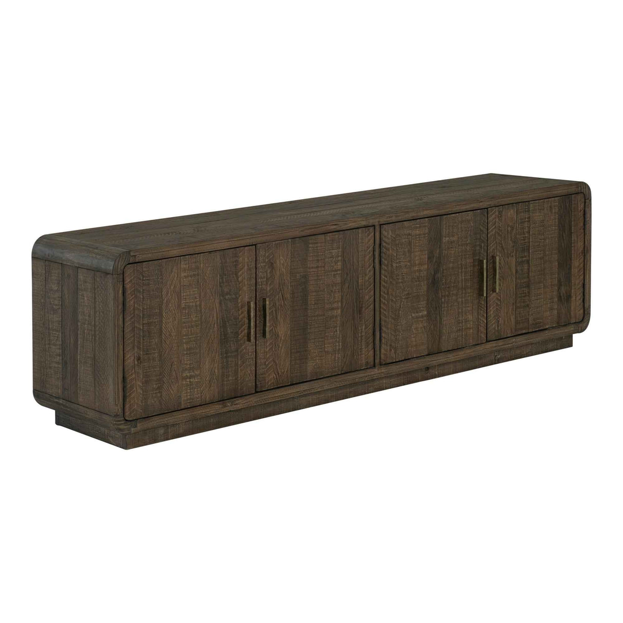 Monterey Aged Brown Media Cabinet
