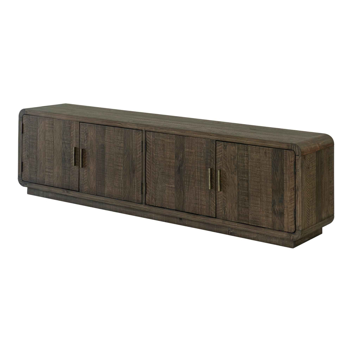 Monterey Aged Brown Media Cabinet