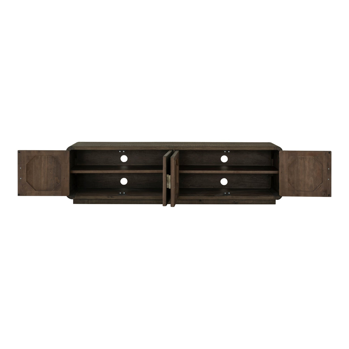 Monterey Aged Brown Media Cabinet by Moe's Home at Eve Furniture