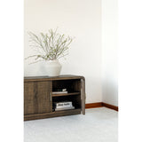 Monterey Aged Brown Media Cabinet by Moe's Home at Eve Furniture