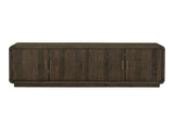 Monterey Aged Brown Media Cabinet