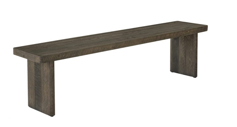 Monterey Bench Aged Brown by Moe's Home at Eve Furniture