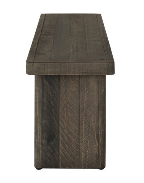 Monterey Bench Aged Brown by Moe's Home at Eve Furniture