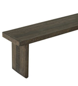 Monterey Bench Aged Brown by Moe's Home at Eve Furniture