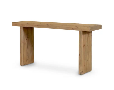 Monterey Console Table Rustic Blonde by Moe's Home at Eve Furniture