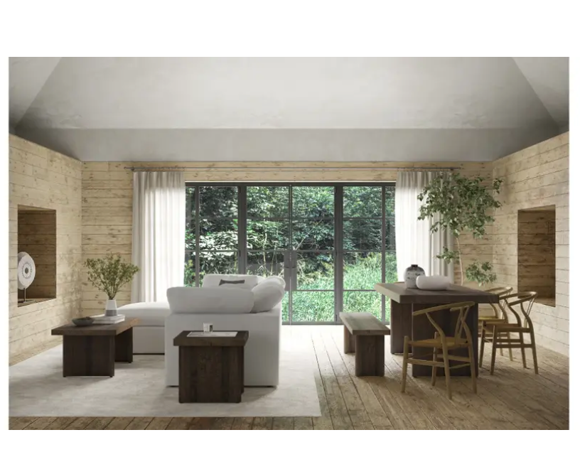 Monterey Dining Table Aged Brown by Moe's Home at Eve Furniture