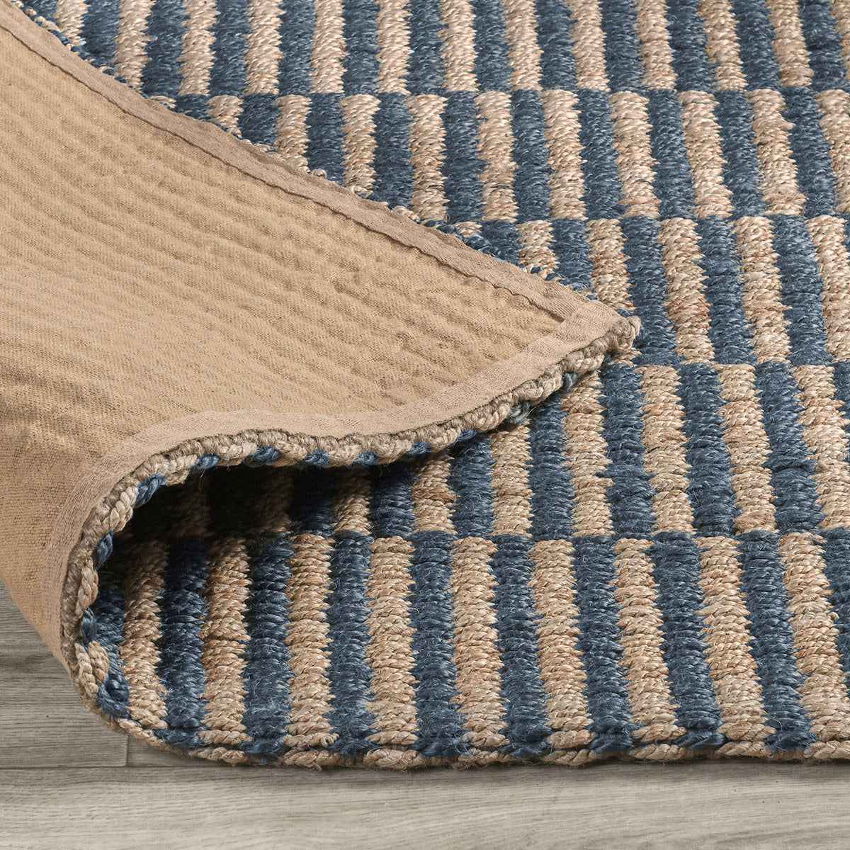 Monterey Jute Blue/Natural Rug by Classic Home at Eve Furniture