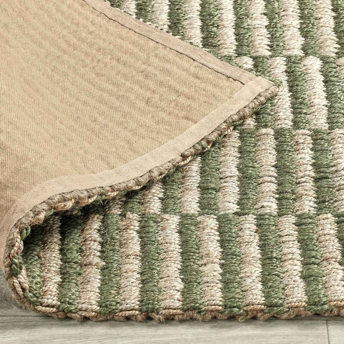 Monterey Jute Green/Natural Rug by Classic Home at Eve Furniture