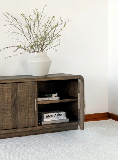 Monterey Media Cabinet Aged Brown by Moe's Home at Eve Furniture