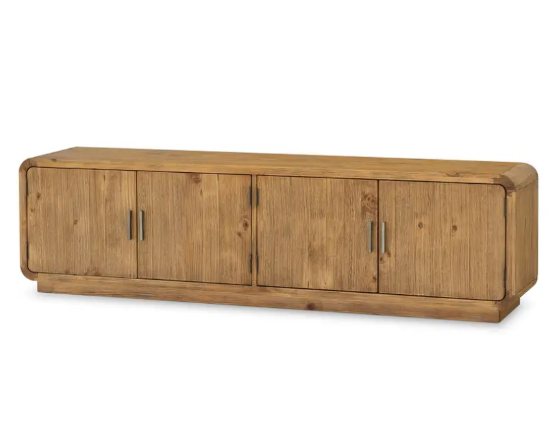 Monterey Media Cabinet Rustic Blonde by Moe's Home at Eve Furniture