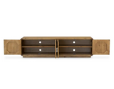 Monterey Media Cabinet Rustic Blonde by Moe's Home at Eve Furniture