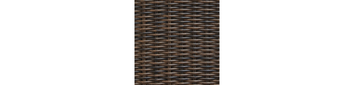Monterey Point Dark Brown Outdoor Fire Pit Table by ASHLEY FURNITURE at Eve Furniture