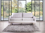Monthey Oak/Light Gray Sofa by Furniture of America at Eve Furniture