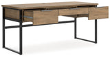 Montia Light Brown 67" Home Office Desk by Ashley at Eve Furniture
