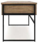 Montia Light Brown 67" Home Office Desk by Ashley at Eve Furniture